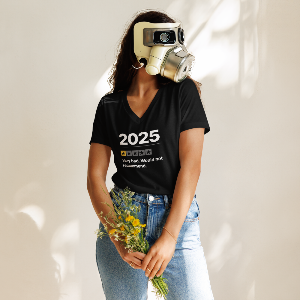 2025 Very Bad Women's V-neck T-shirt