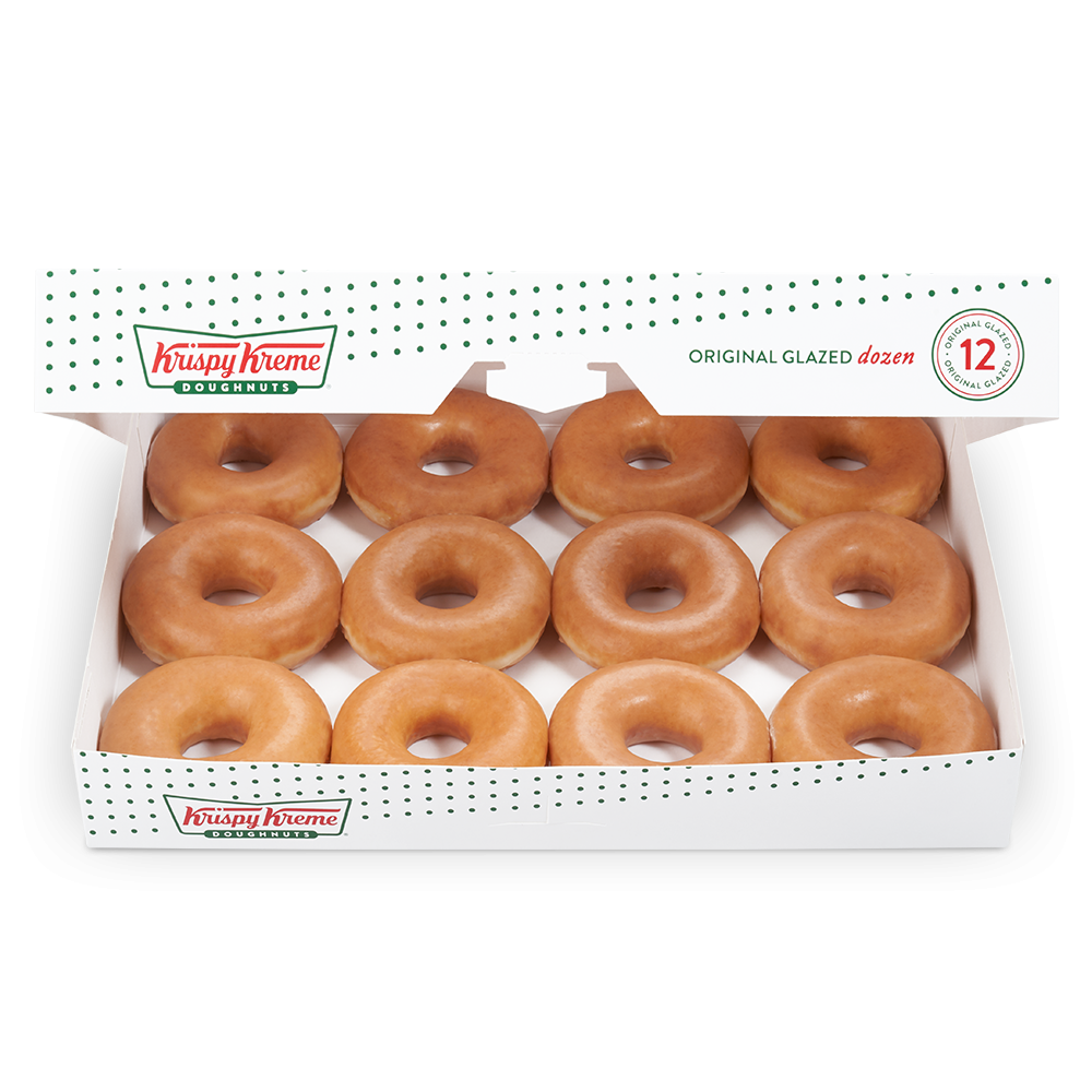 Dozen Original Glazed® Krispy Kreme Doughnuts - Digital Certificate